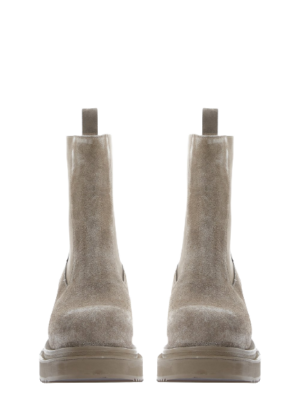 Alternative view of Giày Rick Owens SS22 Fogachine Beatle 'Dust Grey' ru01b1830LMR-34