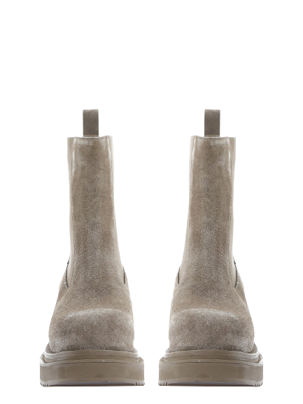 Giày Rick Owens SS22 Fogachine Beatle 'Dust Grey' ru01b1830LMR-34 - Ảnh 2