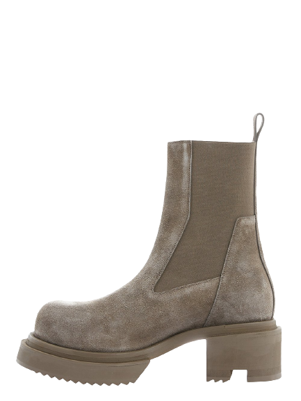 Giày Rick Owens SS22 Fogachine Beatle 'Dust Grey' ru01b1830LMR-34 - Ảnh 3