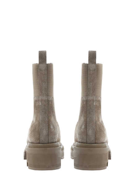 Giày Rick Owens SS22 Fogachine Beatle 'Dust Grey' ru01b1830LMR-34 - Ảnh 4