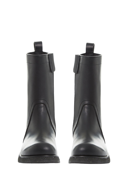 Giày Rick Owens SS22 Fogachine Zipped 'Black' ru01b1859lge-09 - Ảnh 2