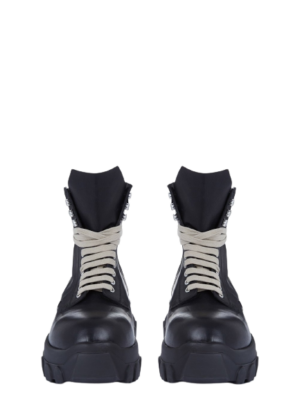 Alternative view of Giày Rick Owens SS22 Fogachine Laceup 'Black' ru01b1880lge-99