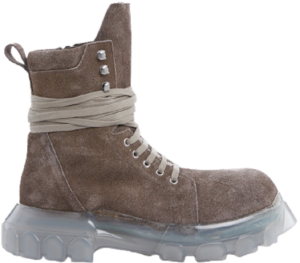 Giày Rick Owens SS22 Fog Lace Up 'Dust Grey' ru01b1888lmr-340