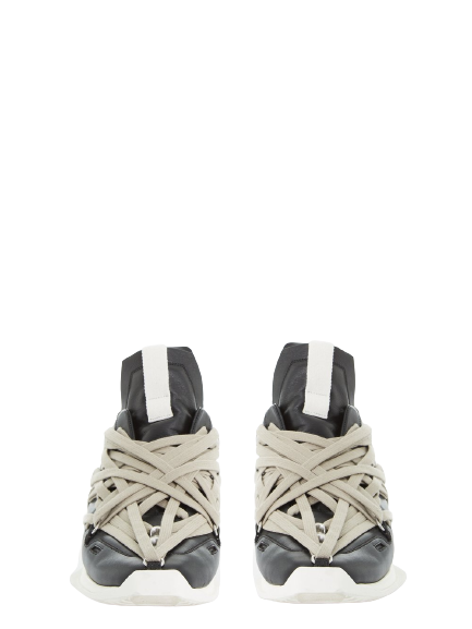 Giày Rick Owens SS22 Fogachine Runner 'Black And Milk White' ru01b1812lpo-911 - Ảnh 2