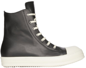 Giày Rick Owens FW22 Strobe 'Black And Milk' ru02b2890lpo-911