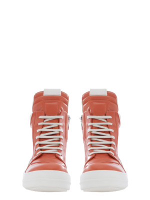 Alternative view of Giày Rick Owens FW22 Strobe Geobasket 'Orange And Milk' ru02b2894lcg-5311