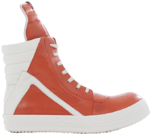 Giày Rick Owens FW22 Strobe Geobasket 'Orange And Milk' ru02b2894lcg-5311