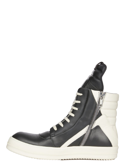 Giày Rick Owens FW22 Strobe Geobasket 'Black And Milk' RU02B2894LPO-911 - Ảnh 3