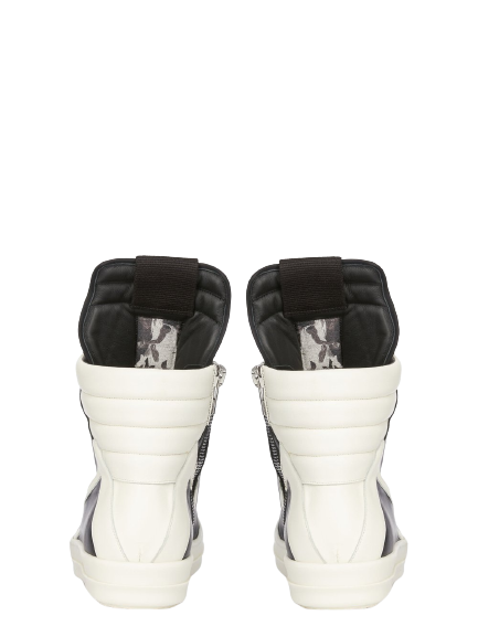 Giày Rick Owens FW22 Strobe Geobasket 'Black And Milk' RU02B2894LPO-911 - Ảnh 4