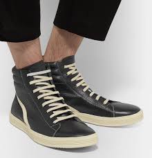 Alternative view of Giày Rick Owens Geothrasher High "Black & Milk" RU18S5864 LMKB