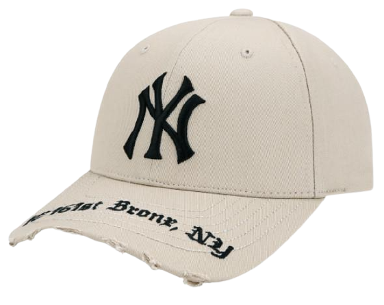 Mũ MLB Gothic Address Structure New York Yankees Begie 32CPKP111-50B