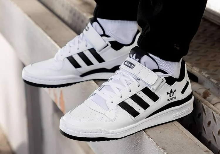 Giày Adidas Forum Low 'White Black' FY7757 - Ảnh 8