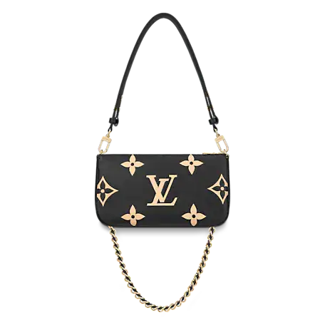Túi Louis Vuitton Multi Pochette Accessoires 'Black' M45777 - Ảnh 2