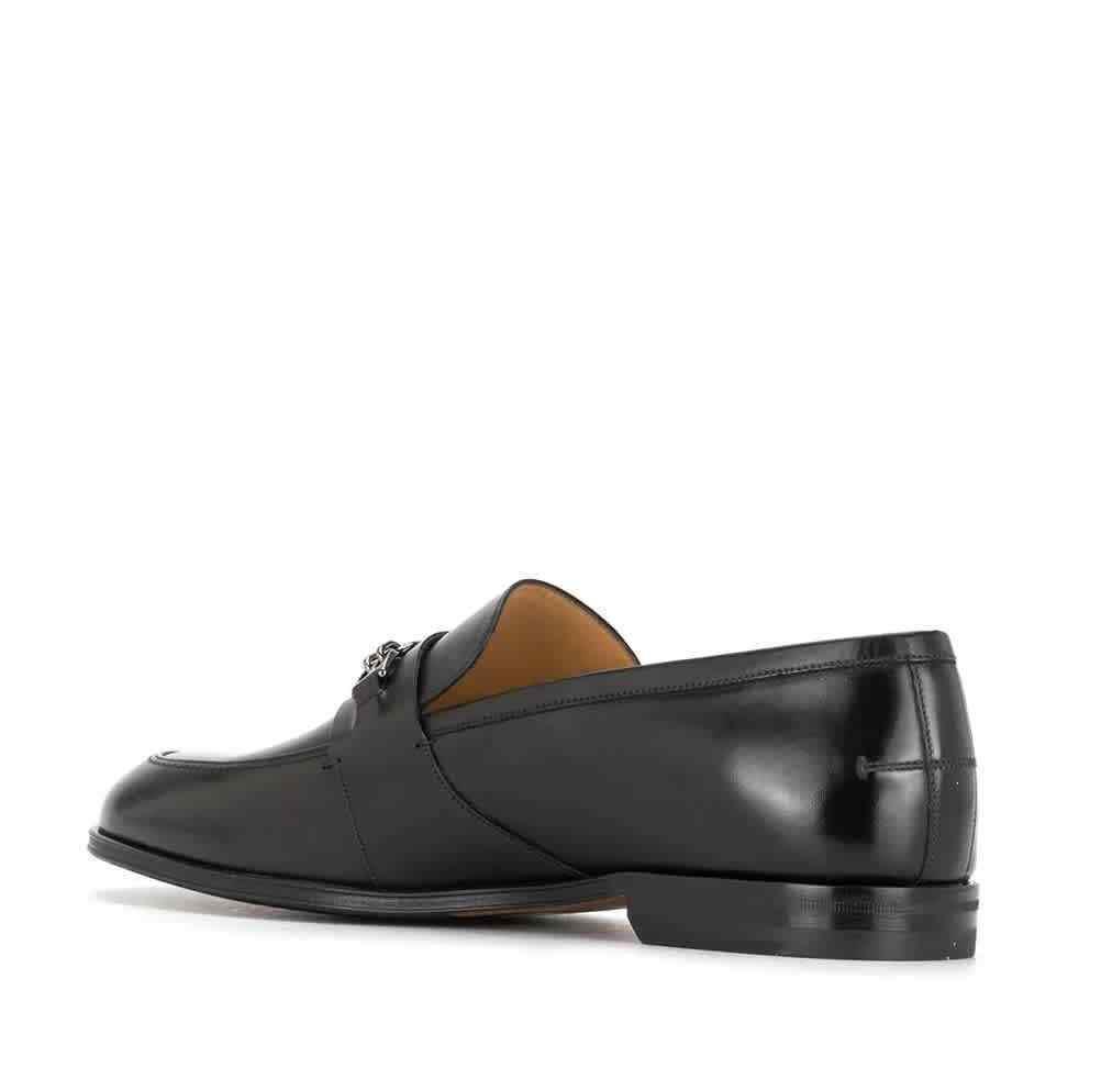 Giày Bally Leather Wesper Penny Loafers 'Black' 6234186 - Ảnh 2