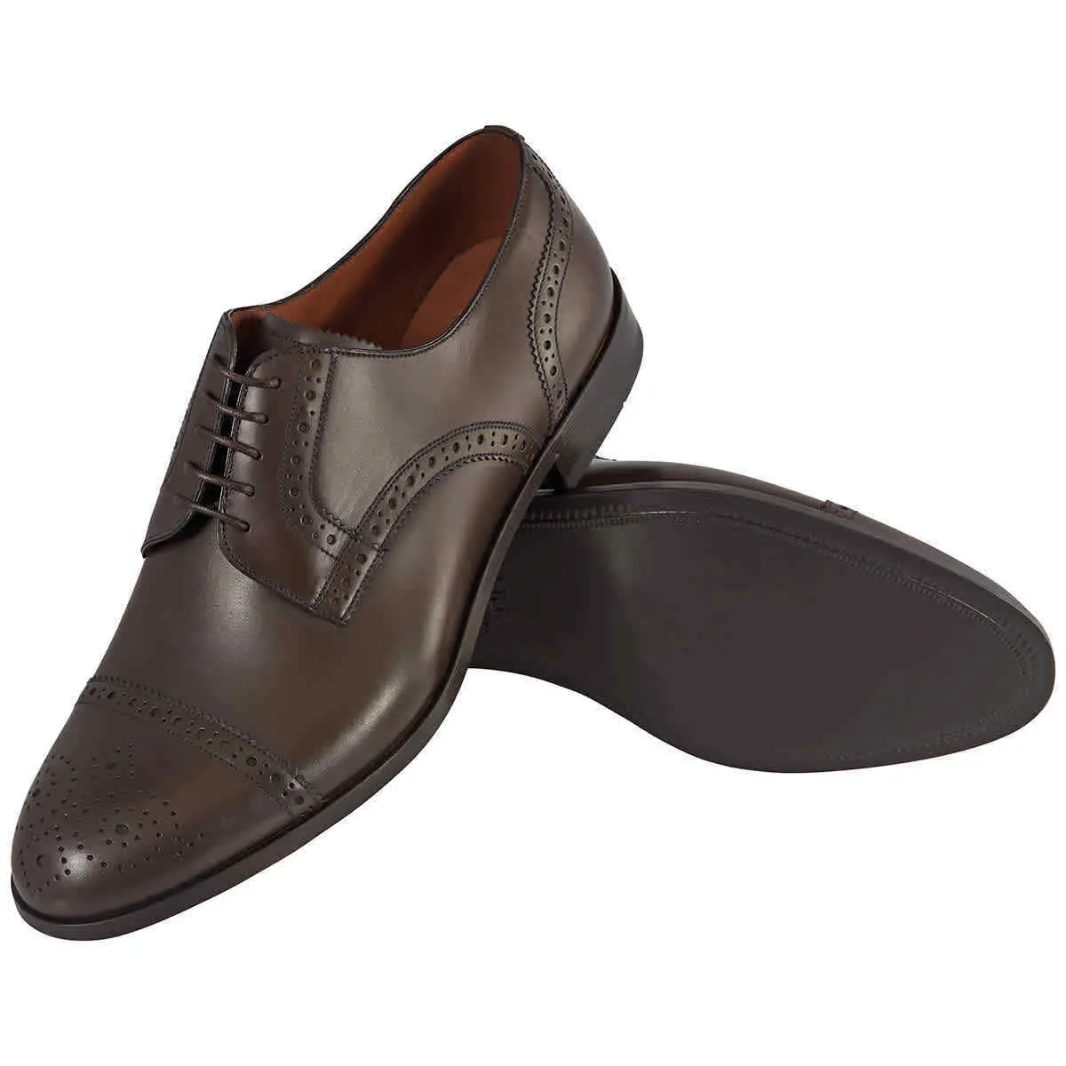 Alternative view of Giày Bally Brooking Leather Oxford 'Coffee' 6225540