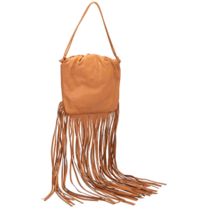 Alternative view of Túi Bottega Veneta The Fringe Pouch 'Brown' 630363-VCP407628