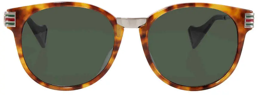 Kính Gucci Round Unisex Sunglasses 'Green' GG0586S-002-50