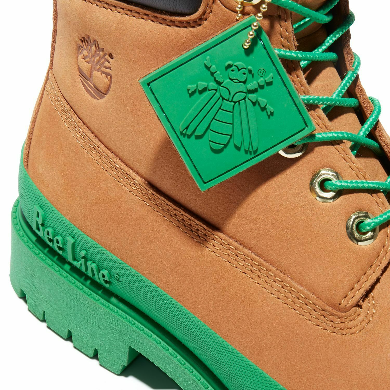 Giày Timberland 6" BBC Bee Line 'Wheat Green' TB0A2M2Y231 - Ảnh 4