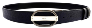 Thắt Lưng Bally Leather Belt 'Black' 2000188969449