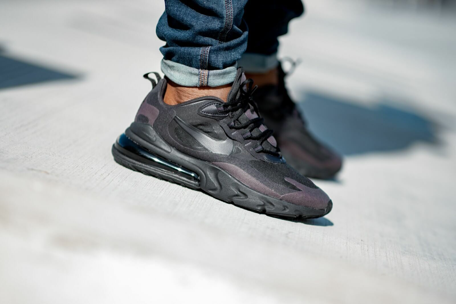Giày Nike Air Max 270 React 'Black Oil Grey' CI3866-003 - Ảnh 6