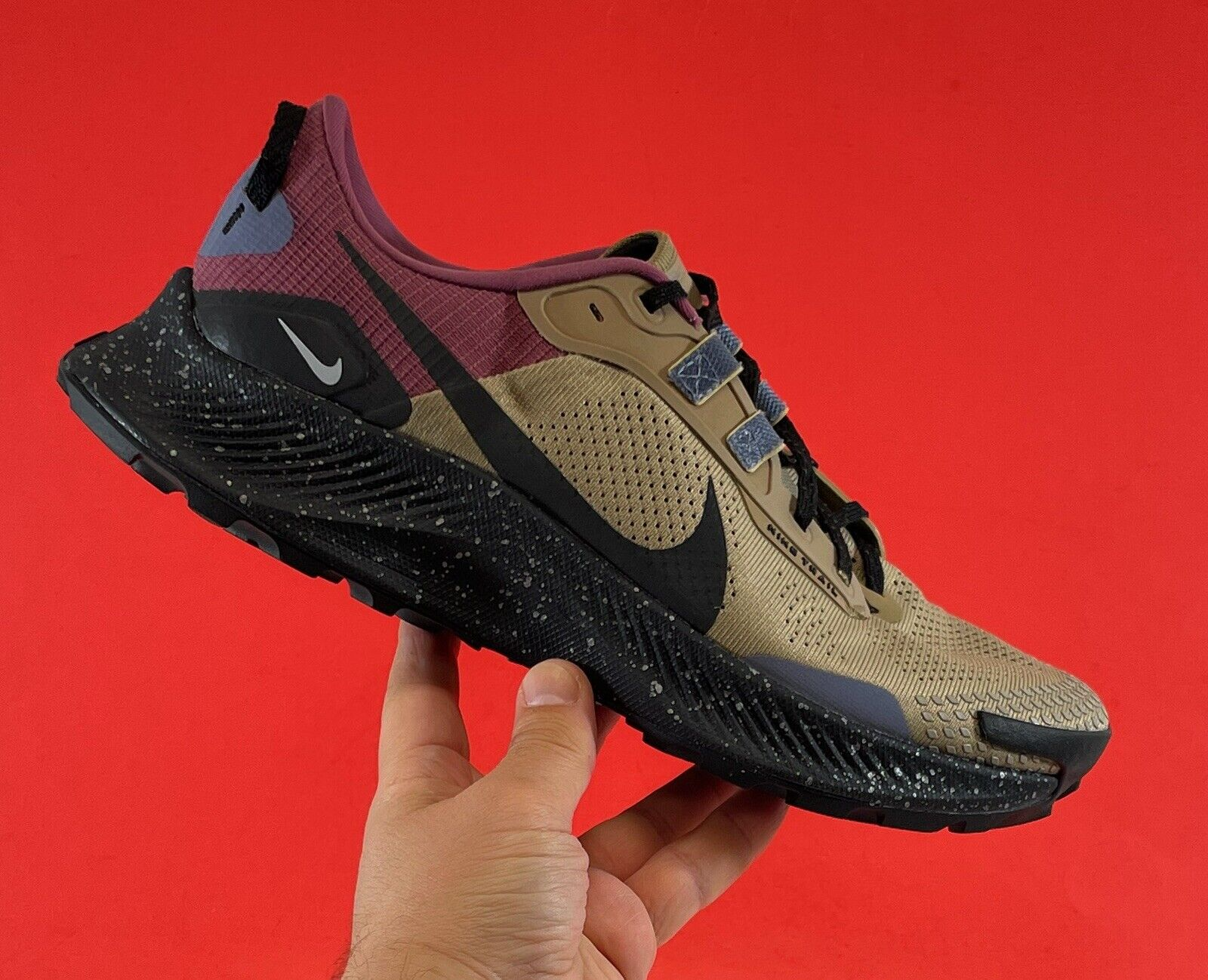 Giày Nike Wmns Pegasus Trail 3 'Khaki Light Mulberry' DM6143-247 - Ảnh 3