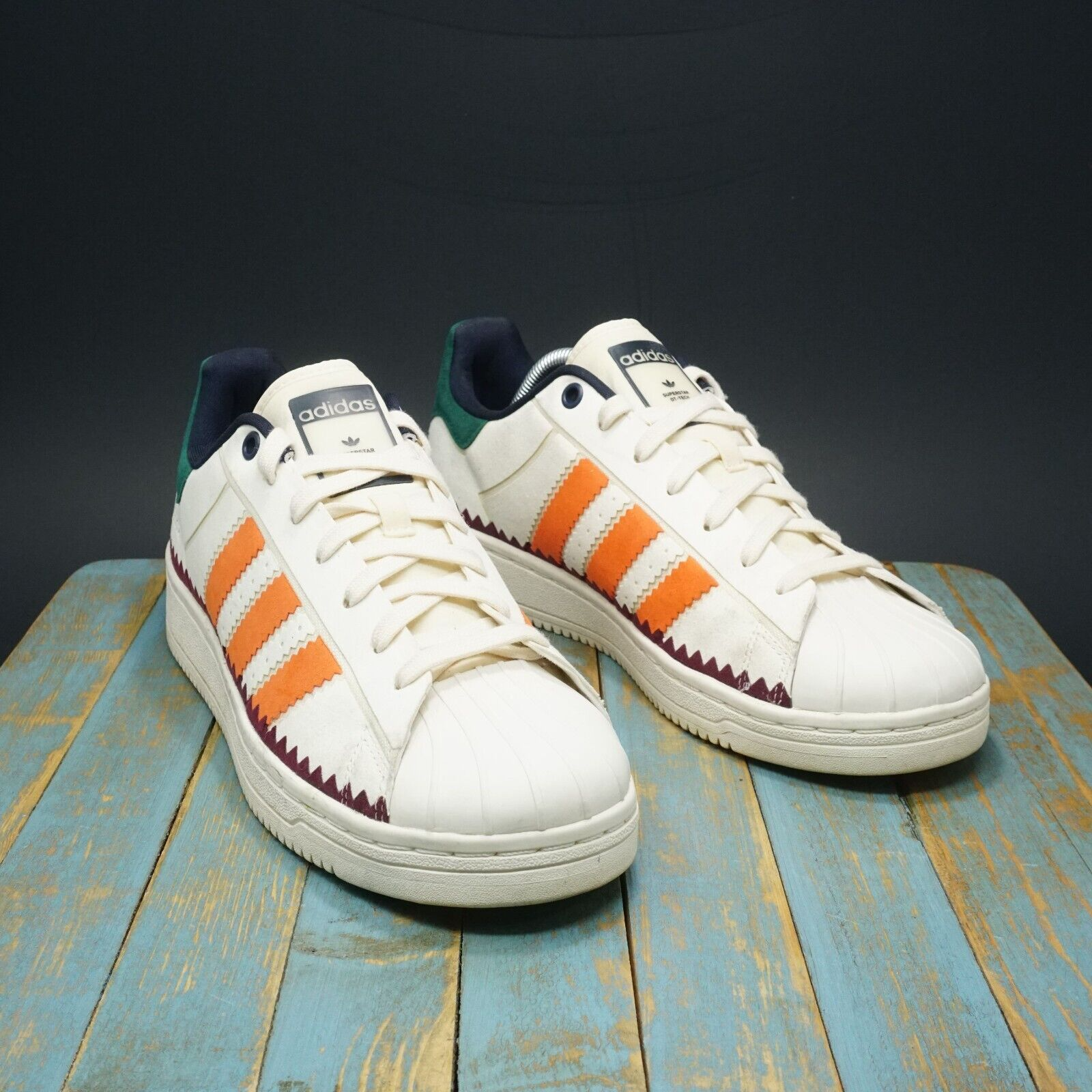 Giay Adidas Superstar OT Tech 'Cream Victory Crimson' H05649