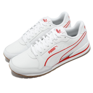 Alternative view of Giày Puma ST Runner V3 Bold 'White High Risk Red' 388128-02