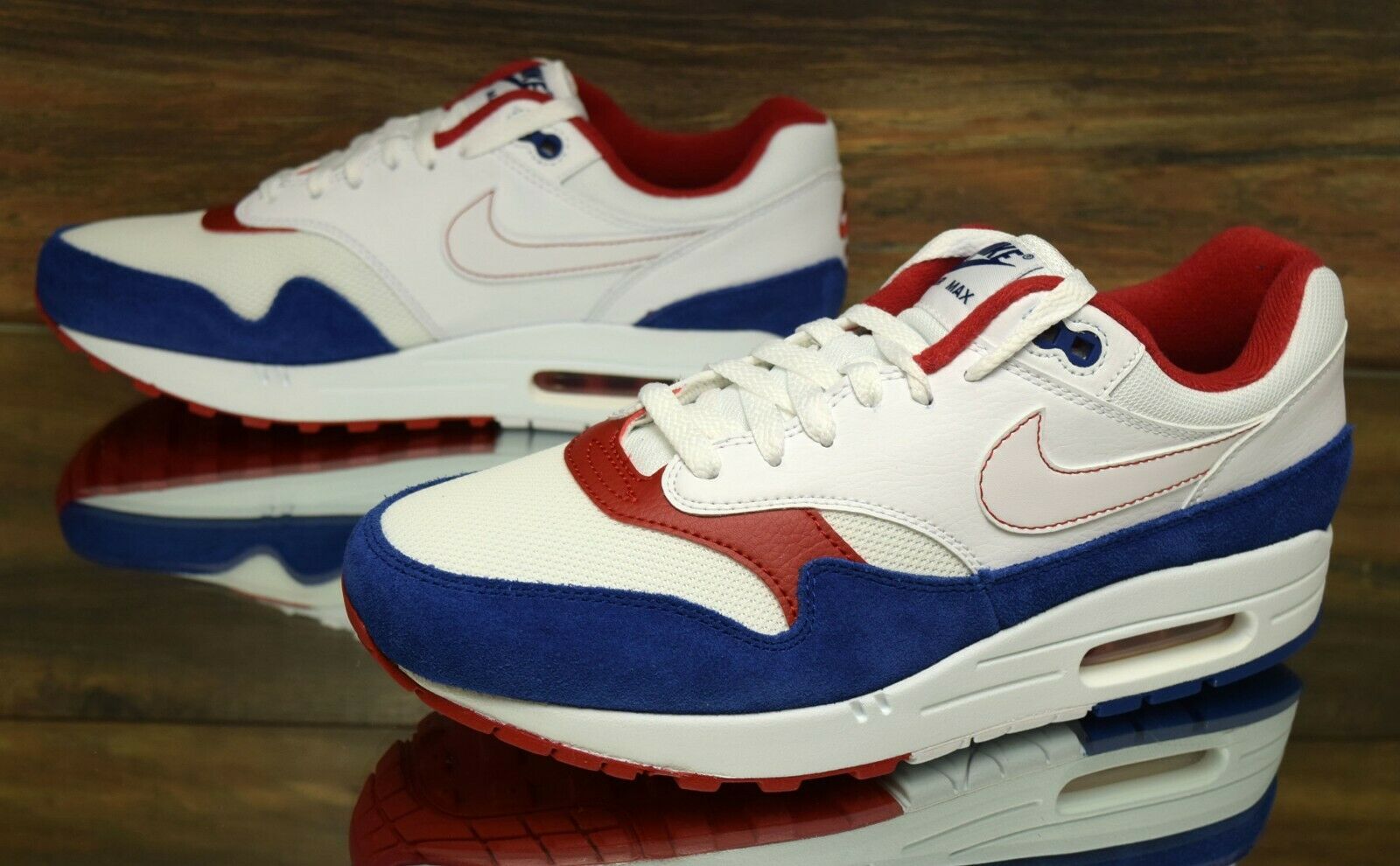 Giày Nike Air Max 1 'White Red Blue' CJ9927-100 - Ảnh 6