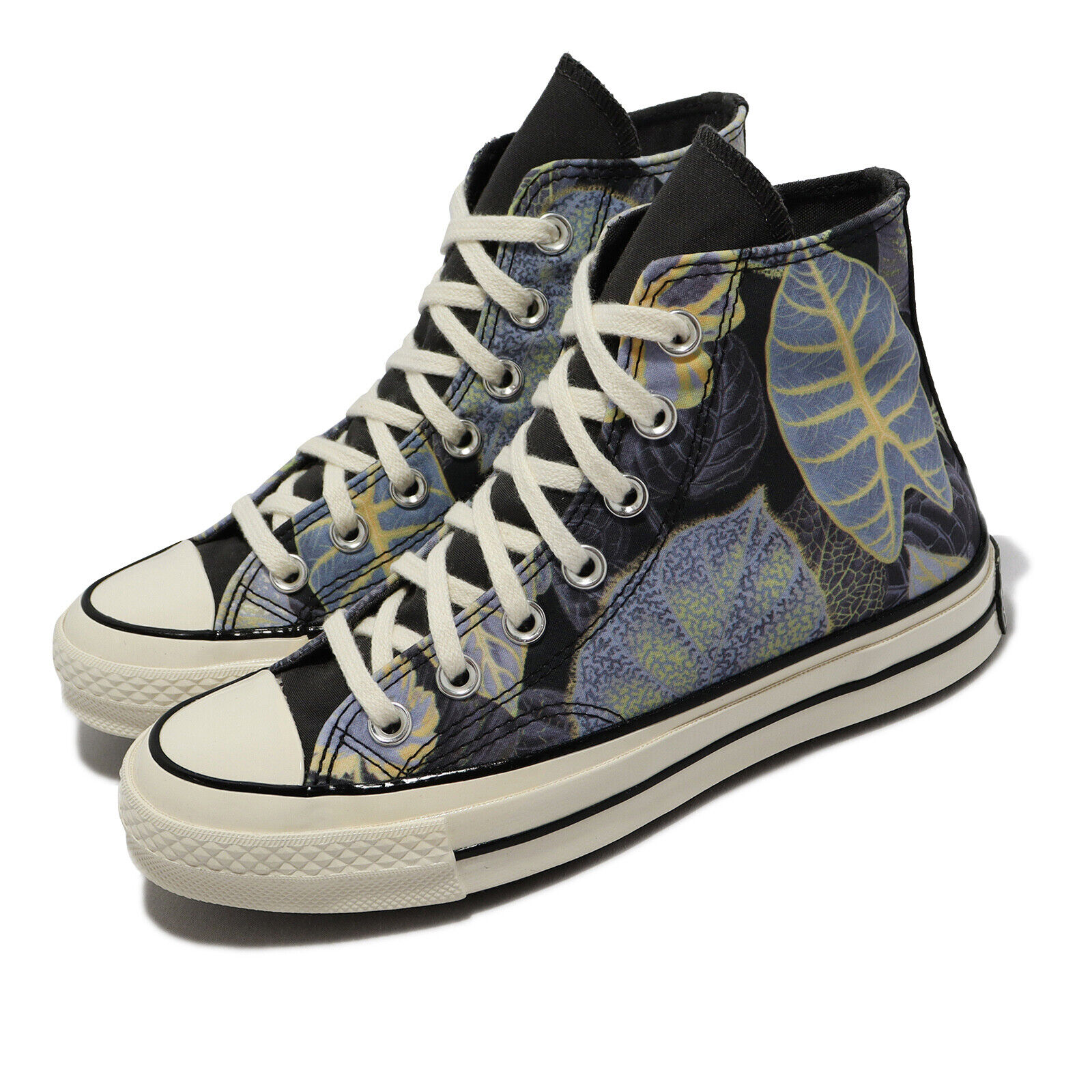 Giày Converse Chuck 70 HI Tropical 'Leaf Grey Blue' A00482C - Ảnh 4