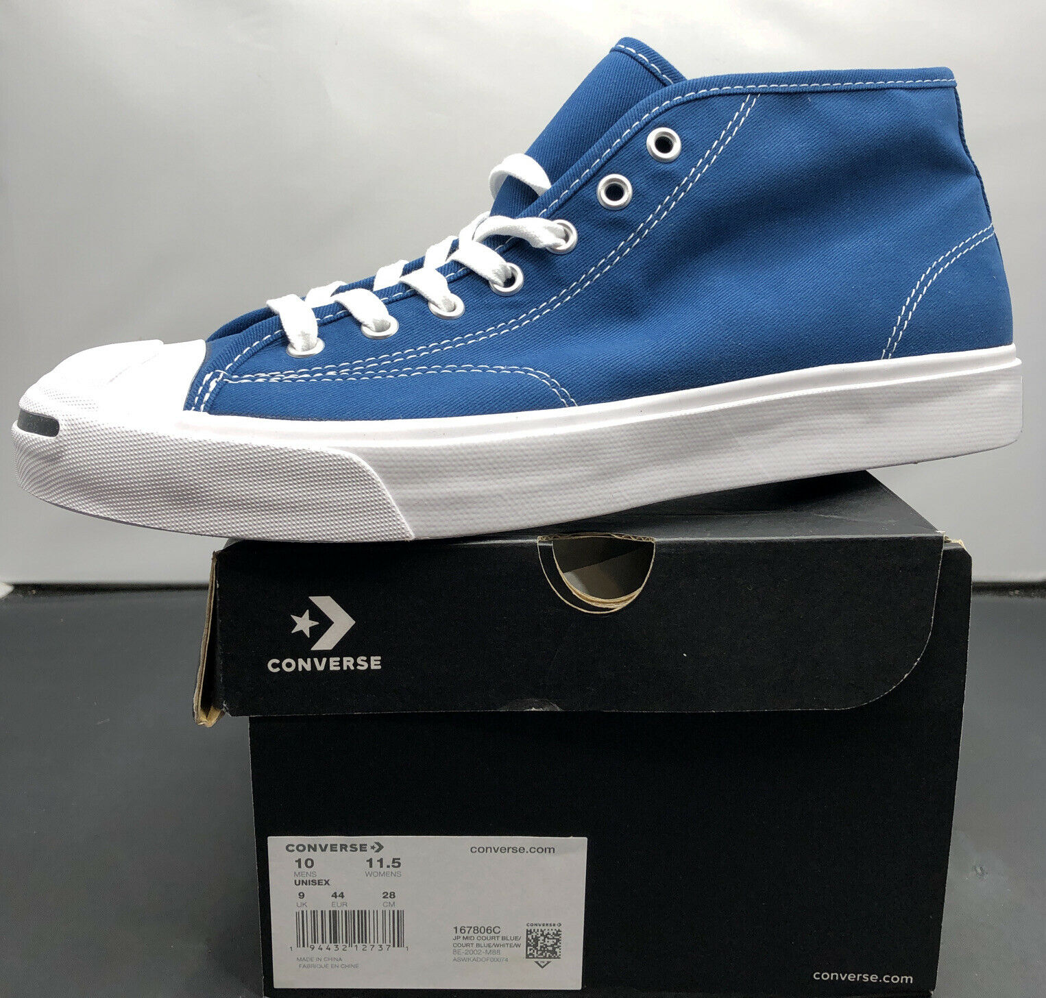 Giày Converse Jack Purcell Mid 'Twill' 167806C - Ảnh 5
