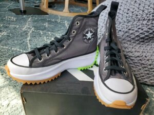 Alternative view of Giày Converse Run Star Hike High 'Concrete Heat Black' 167852C