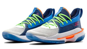 Alternative view of Giày Under Armour Curry 7 'Super Soaker' 3021258-404