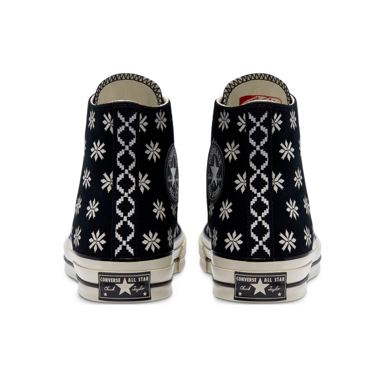 Giày Converse Chuck 70 High 'Holiday Sweater Black' 169534C - Ảnh 6