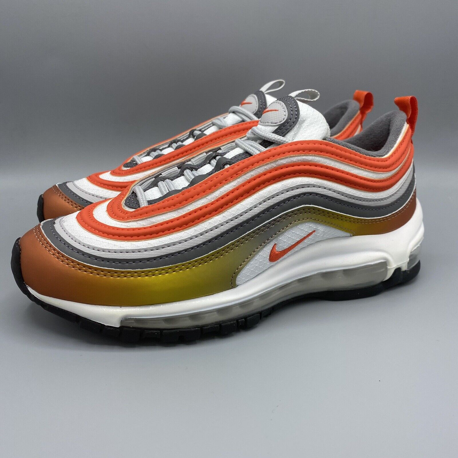 Giày Nike Air Max 97 SE GS 'Metallic Bronze' CT9637-900 - Ảnh 7