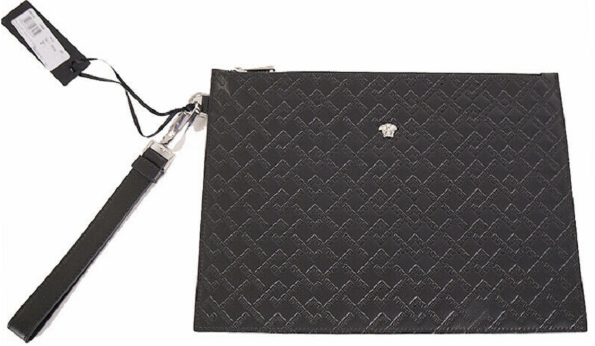 Túi Versace Greek Key Embossed 'Black' DP85102-DVBRF-D41OH