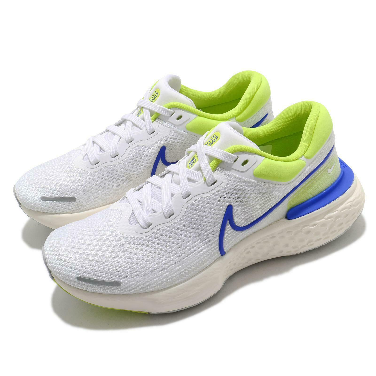 Giày Nike ZoomX Invincible Run Flyknit 'White Cyber Blue' CT2228-101 - Ảnh 3