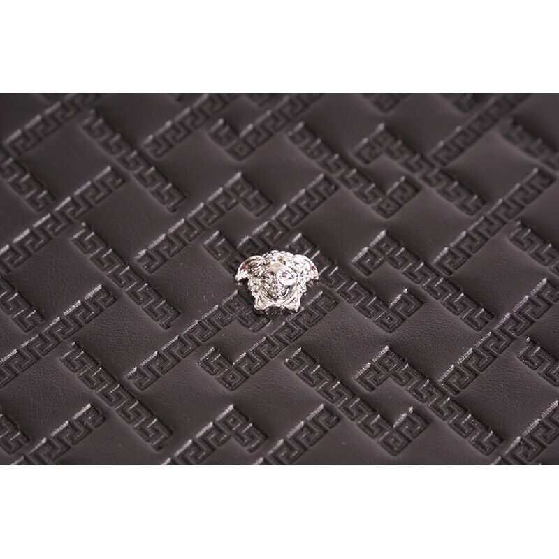 Túi Versace Greek Key Embossed 'Black' DP85102-DVBRF-D41OH - Ảnh 3