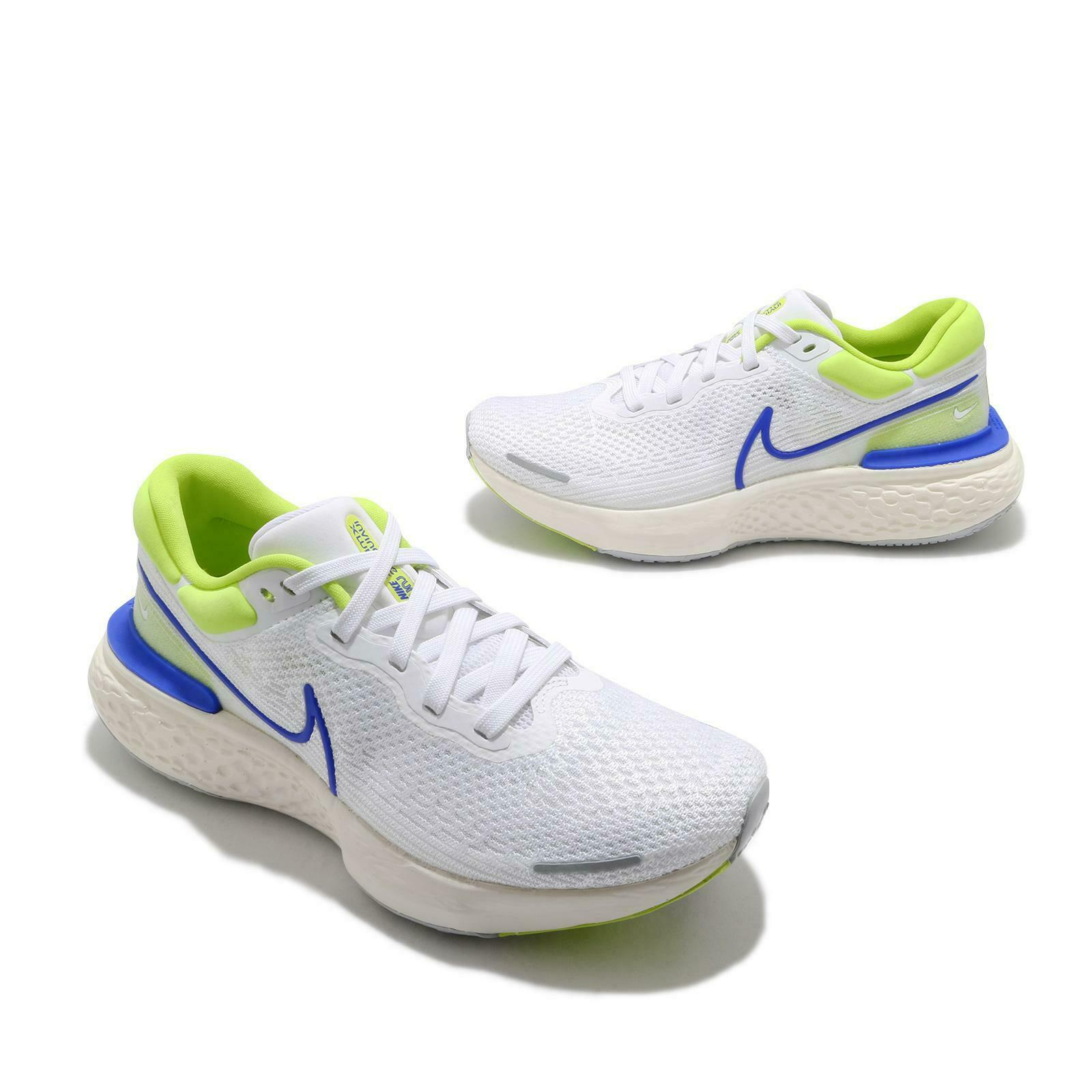 Giày Nike ZoomX Invincible Run Flyknit 'White Cyber Blue' CT2228-101 - Ảnh 4