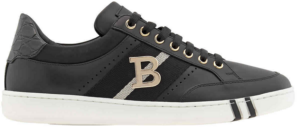 Giày Bally Wilsy Leather Low-Top 'Black' 6231623