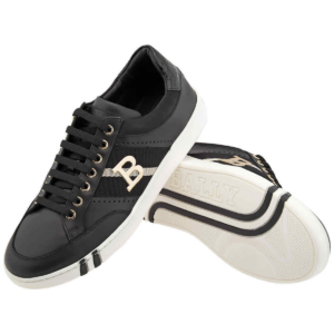 Alternative view of Giày Bally Wilsy Leather Low-Top 'Black' 6231623