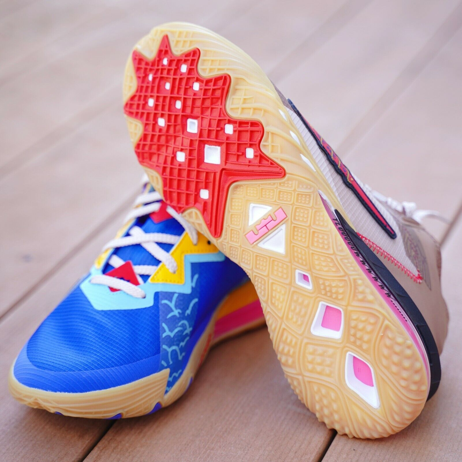 Giày Nike Space Jam x LeBron 18 Low 'Wile E. x Roadrunner' CV7562-401 - Ảnh 9