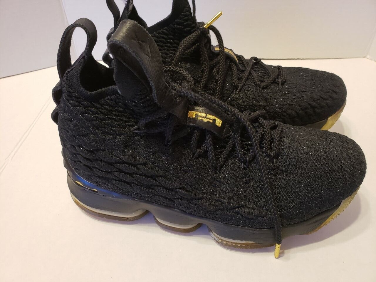 Giày Nike LeBron 15 Low 'Metallic Gold' AO1756-001 - Ảnh 5