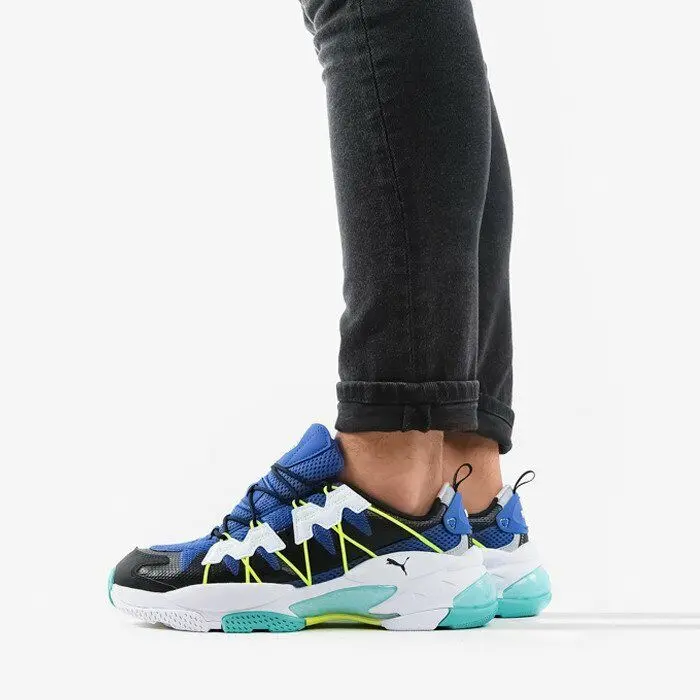 Alternative view of Giày Puma LQDCELL Omega 'Black Galaxy Blue' 370734-01