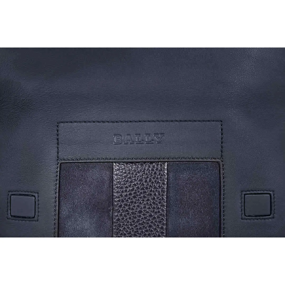 Alternative view of Túi Bally Benjy Leather 'Navy' 6218269