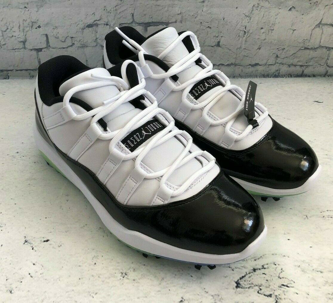Giày Golf Nike Air Jordan 11 Low Golf 'Concord' AQ0963-101 - Ảnh 4