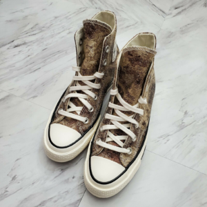 Giay Converse Elevated Metallic Chuck 70 High 'Bronze Egret Black' 570530C