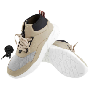 Alternative view of Giày Bally Biky Caillou Leather High Top 'Beige' 6228442