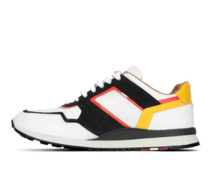 Alternative view of Giày Bally Astreo Leather And Mesh Running Sneakers 'White' 6220430