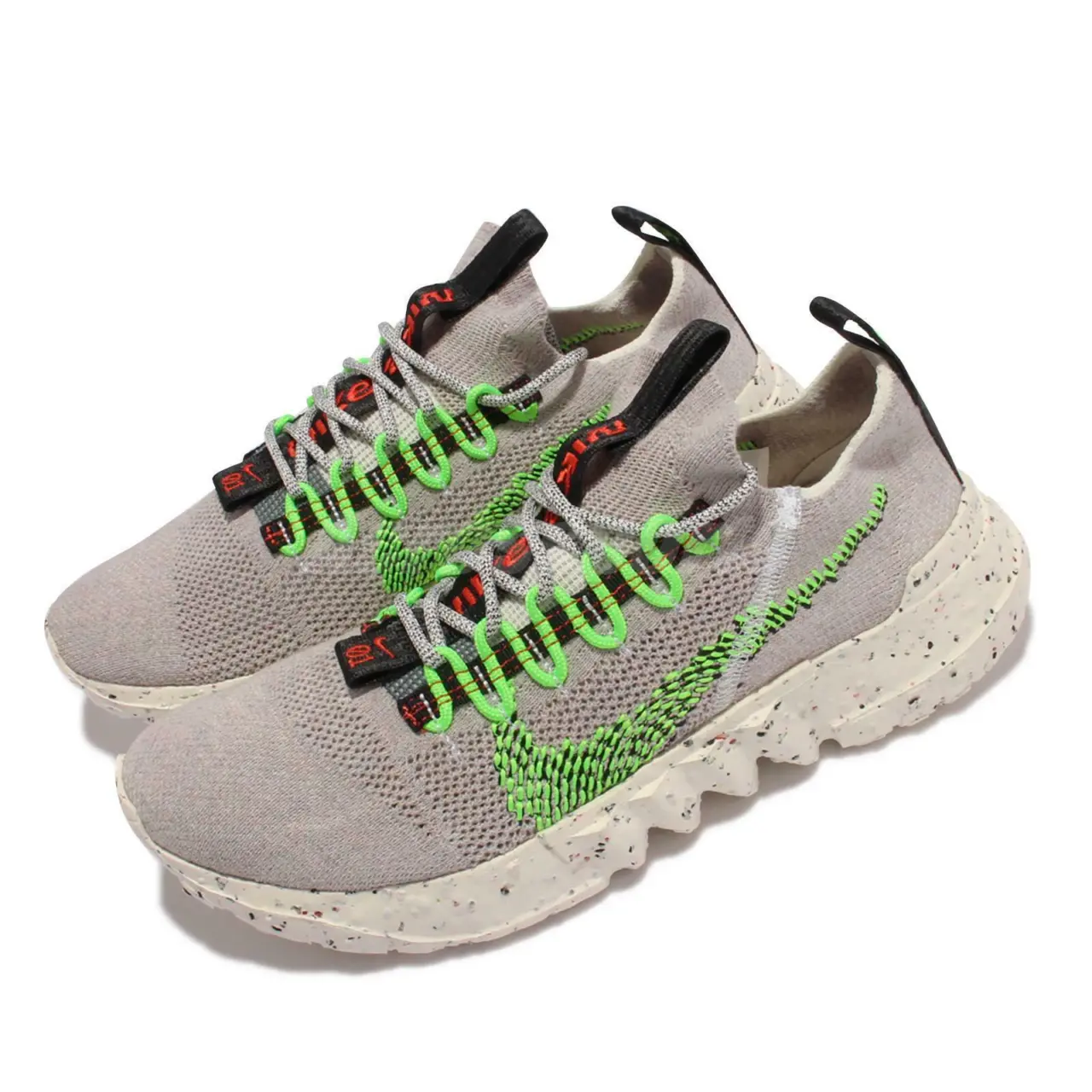 Alternative view of Giày Nike Space Hippie 01 'Electric Green' DJ3056-004