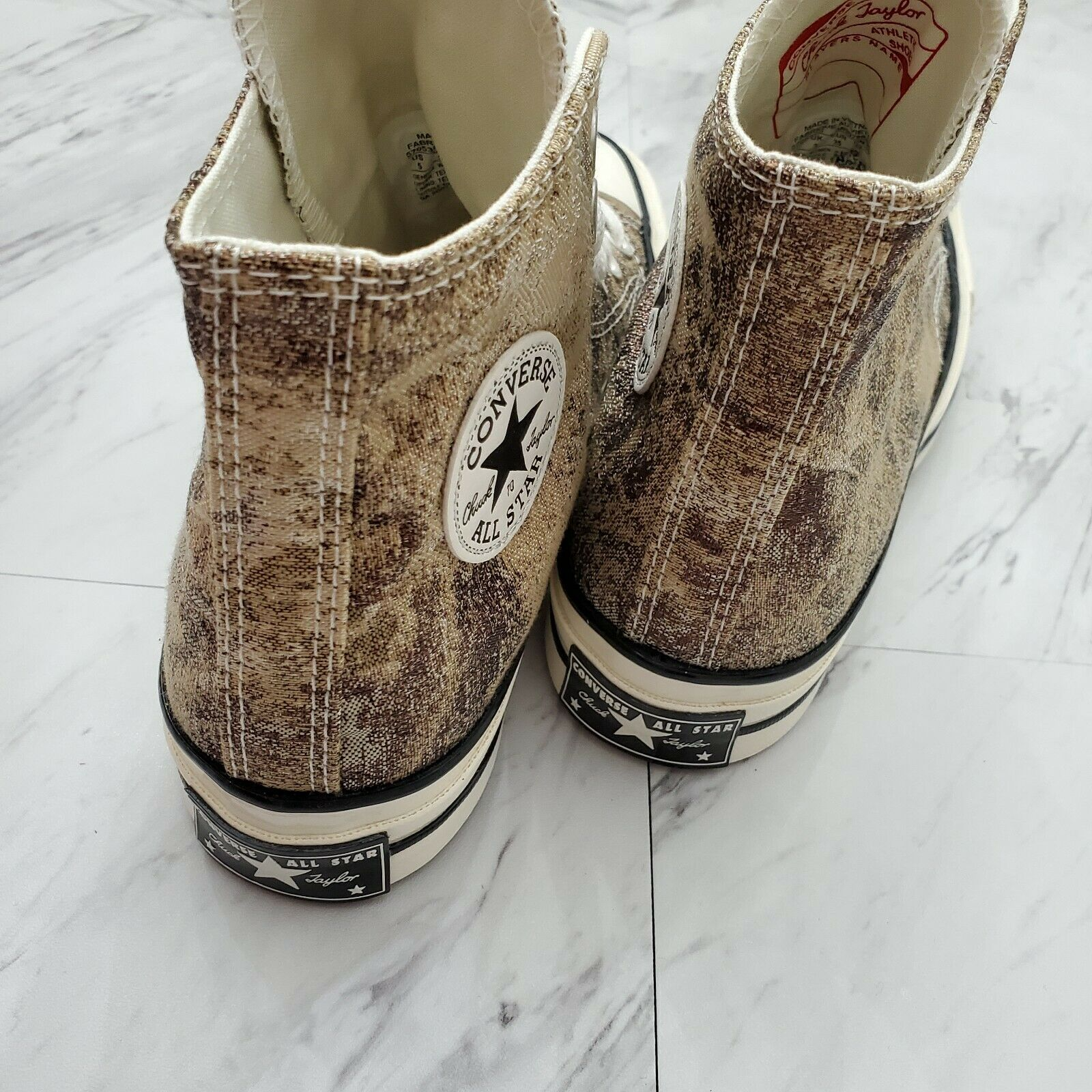 Giay Converse Elevated Metallic Chuck 70 High 'Bronze Egret Black' 570530C